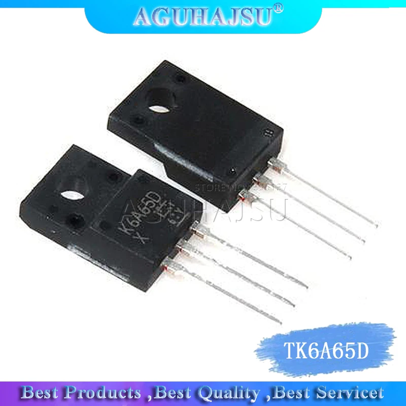 TK6A65D K6A65D K6A65 Transistor Di Tipo MOS Mosfet A Canale N 650V 6A 45W TO220