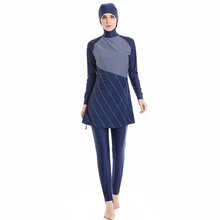 Скромная мусульманская купальная одежда хиджаб Муслима женщины плюс размер мусульманская купальная одежда с коротким рукавом купальный костюм одежда для серфинга Спорт Буркини