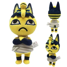 20cm animal cruzamento brinquedo de pelúcia macio dos desenhos animados npc raymond blathers boneca slider isabelle recheado boneca para crianças presentes de aniversário