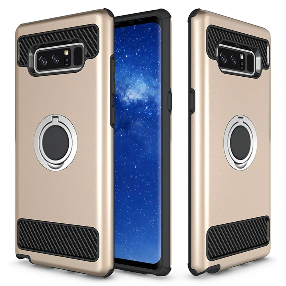 SAMSUNG S10 plus чехол для телефона в ТПУ+ PC кольцо держатель Защитный Чехол ударопрочный применимый S10 E