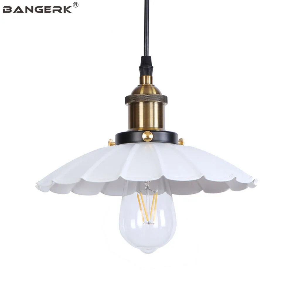 

Iron Retro Pendant Lights Industrial Edison E27 Loft Decor LED Hanging Lamp Fixtures For Dining Room Bar Home Lighting Wandlamp