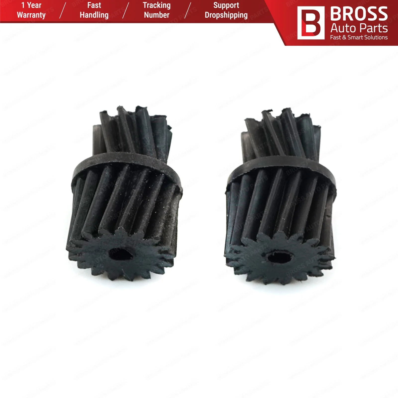 Bross BDP645-1 2 шт. Дверной замок защелка привода Cog ремонтные шестерни 2037200135 2037200435 для