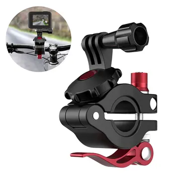 

Motorcycle Metal Camera Holder Road Bike Mount Bracket Adjustable Bicycle Clamp For GoPro Osmo Action Sport Cameras Accessories