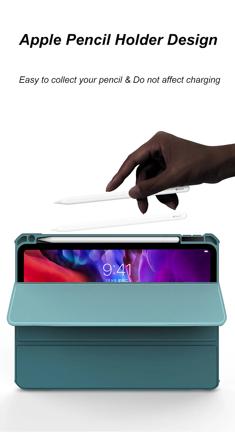 Para ipad pro 12.9 polegada caso xundd