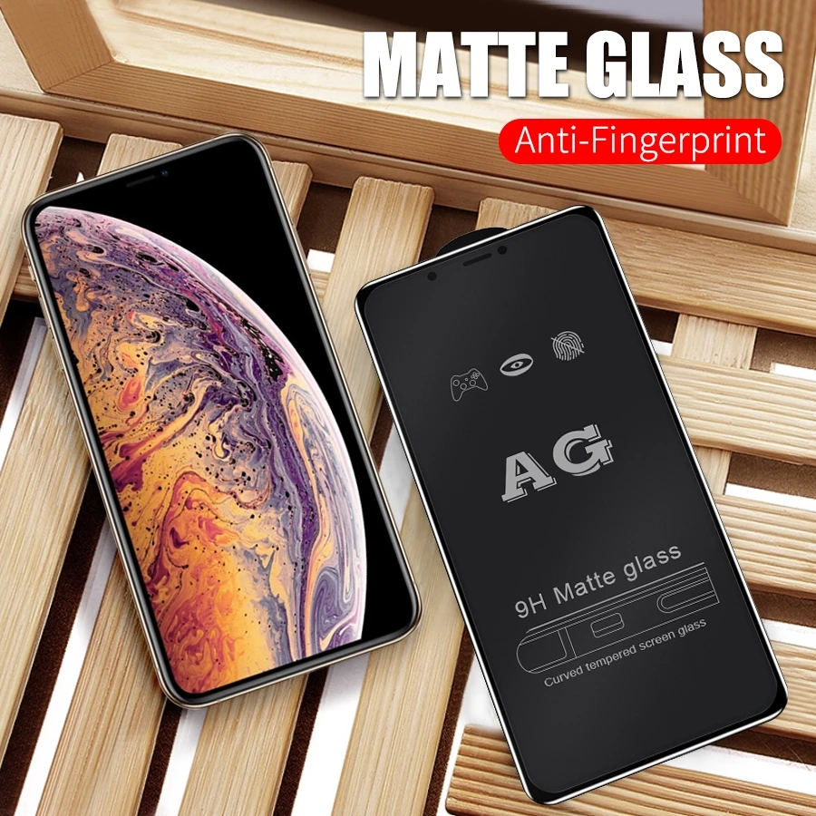 IPhone 11 Pro Max X XS MAX XR 8 7 6S 6 Plus iPhone SE 2020 полное покрытие с защитой от отпечатков пальцев