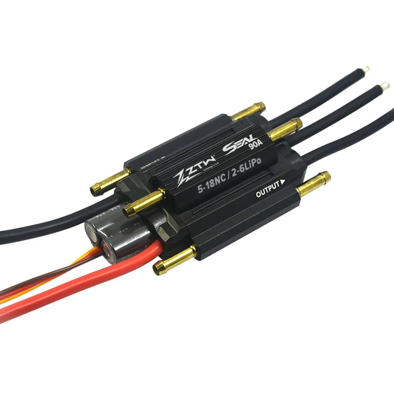 1 шт. ZTW уплотнение бесщеточный ESC 70A/90A/120A/130A/150A/160A водонепроницаемый электрический регулятор скорости для RC лодки