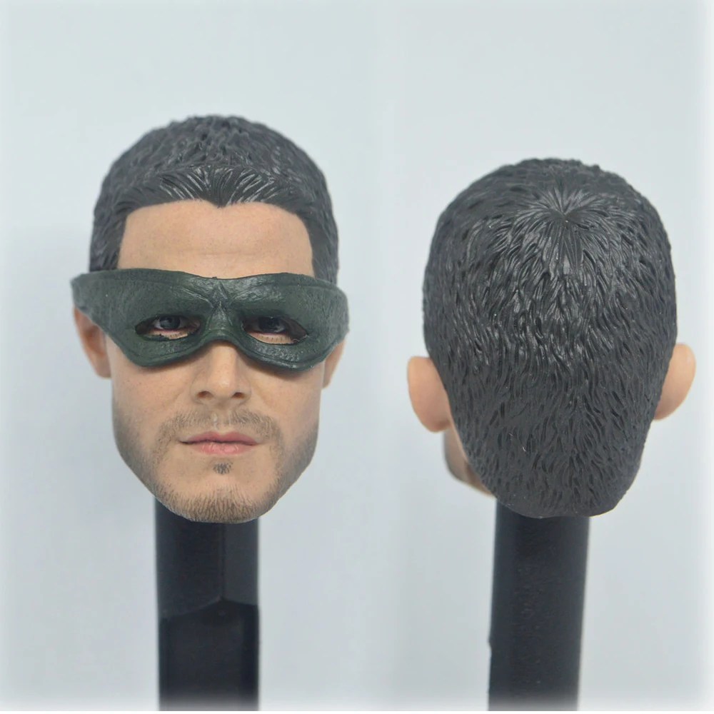 1/6 Стивен Амелл Зеленая Стрела Оливер голова королевы лепить модель игрушки 12