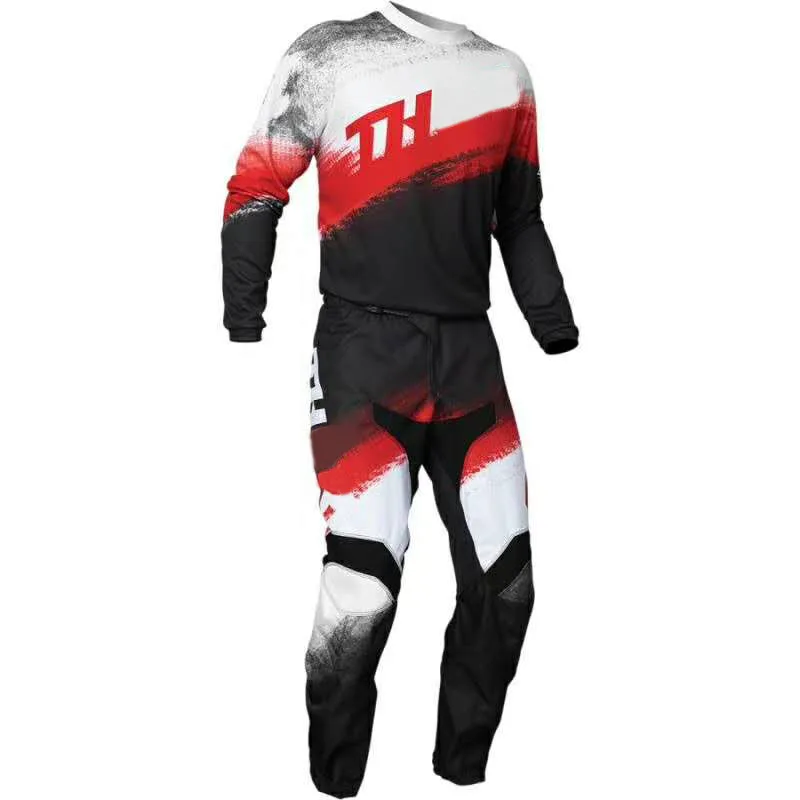 2020 Motocross Downhill Bike Off-road Dirt Racing Gear MX Sector Vapor Kit Combo RED/BLACK MX ATV/UTV Off Road