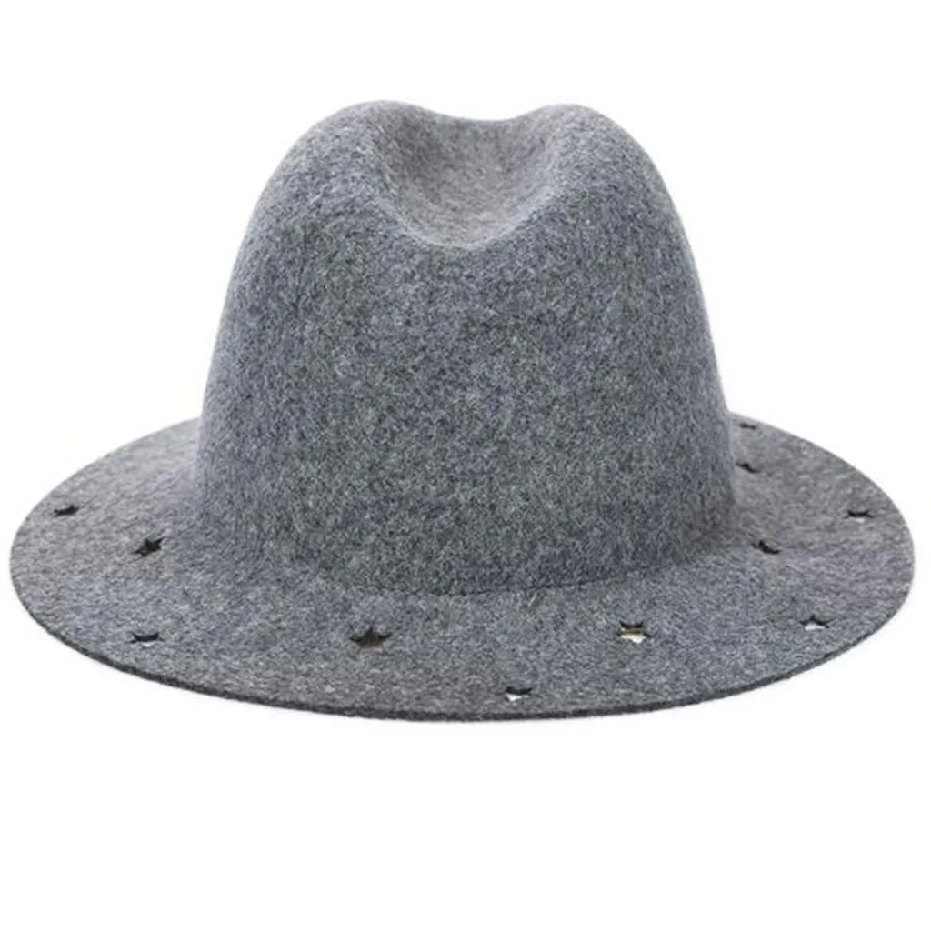 Панамка унисекс яркая шляпа модная шерстяная широкополая Стильная шляпа художника шляпа Винтаж Теплые вечерние шляпа Повседневная женская шапка s Gorra Hombre