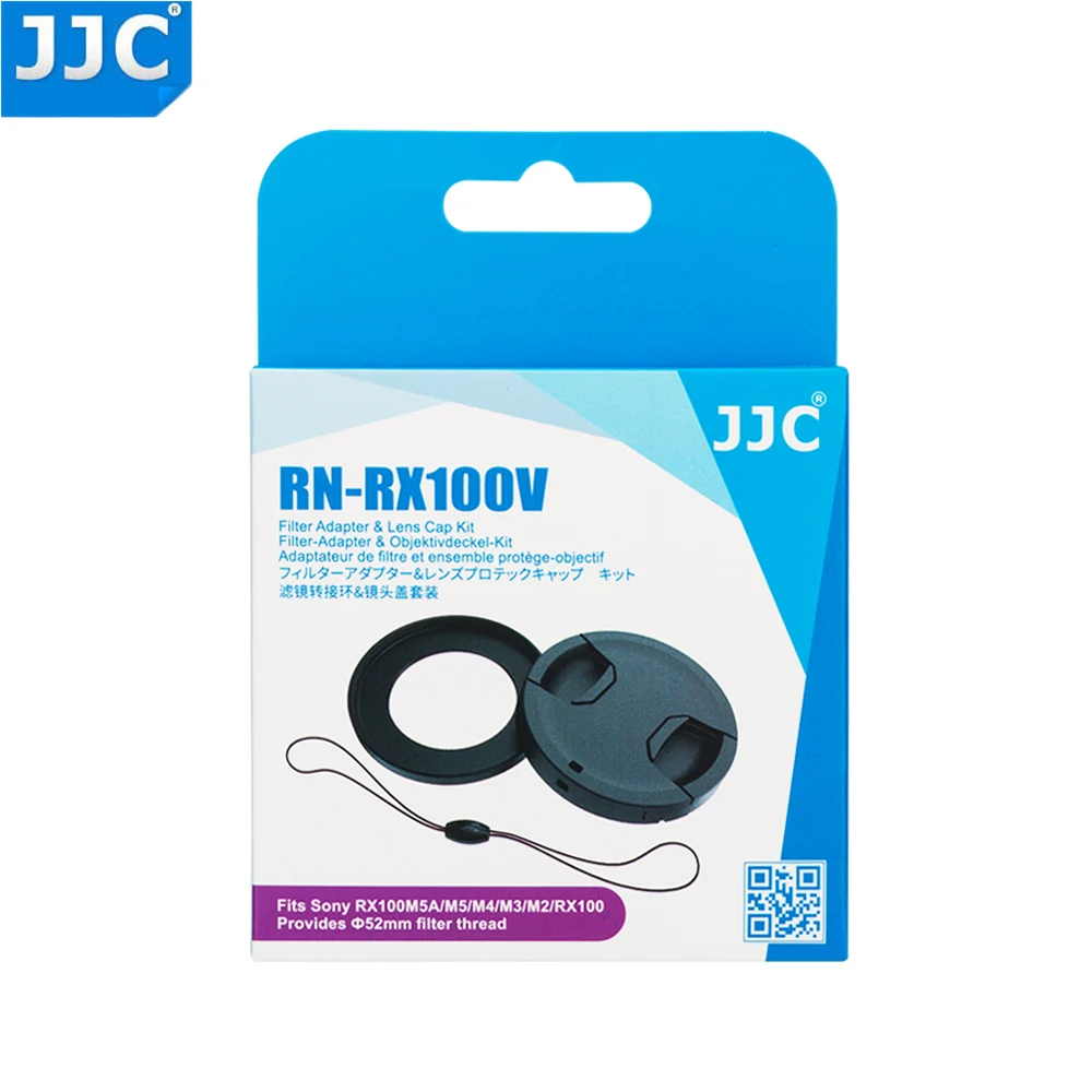 JJC фильтр адаптер для sony RX100M5A RX100M5 RX100M4 RX100M3 RX100M2 RX100 камеры 52 мм Фильтры трубки комплект крышка объектива Хранитель