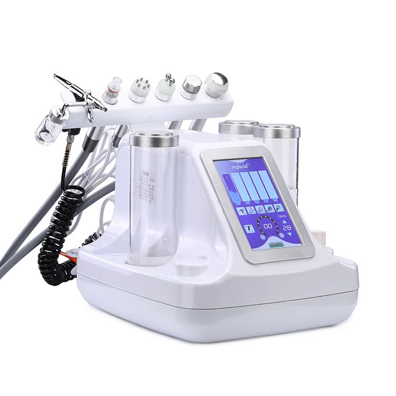 

6 in 1 water bubble facial skin care facial spa deep cleaning beauty machine for salon use