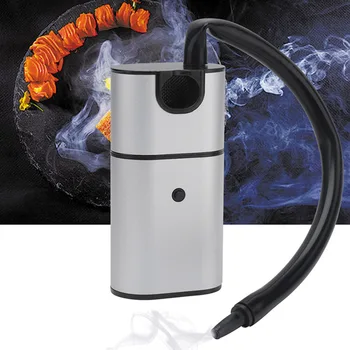 

Portable Handheld Chips Kitchen Cold Cocktail BBQ Steak Meat Bar For Food Drink Battery Operated Smoke Infuser Aluminum Alloy