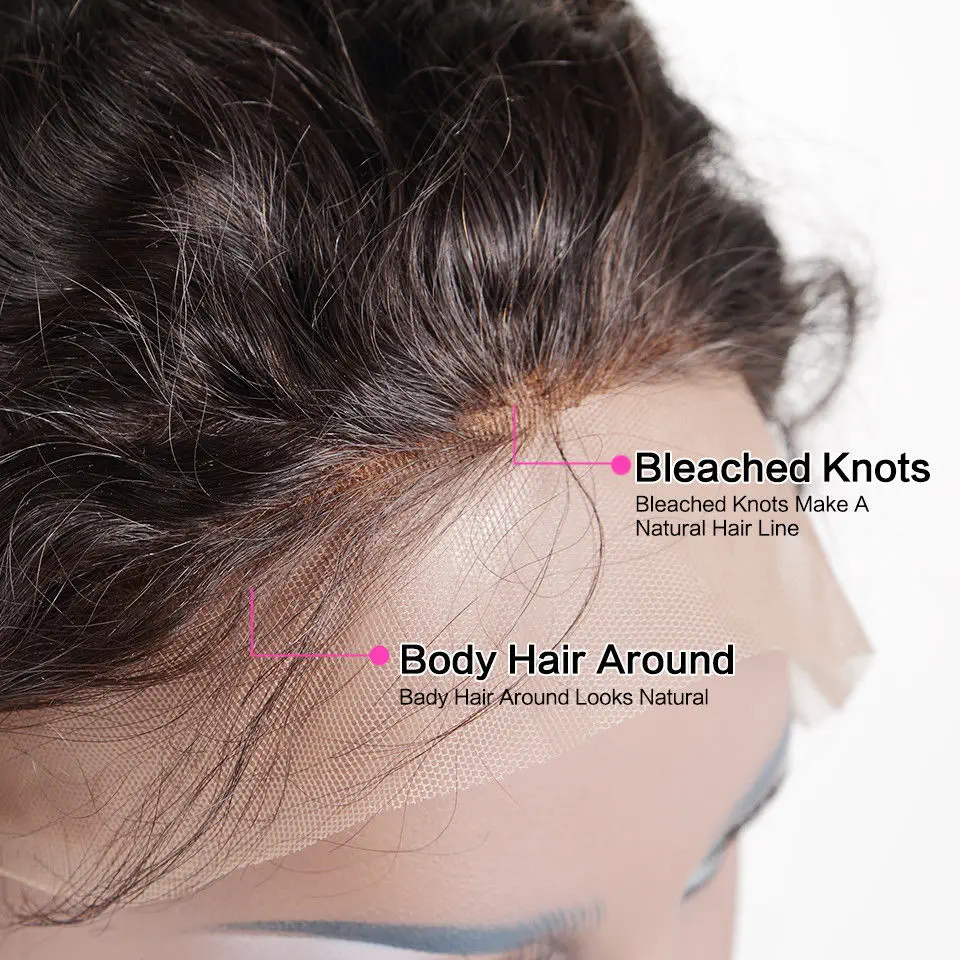 Cheap Apliques com cabelo humano