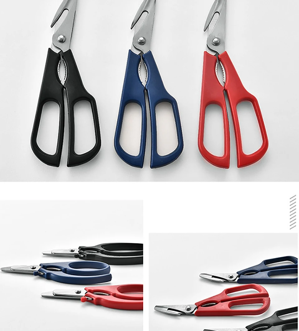 Seafood Scissors Lobster Fish Shrimp Crab Seafood Scissors Cut Shell Kitchen Tool Fish Knife Pliers Pliers Scissors Accessories