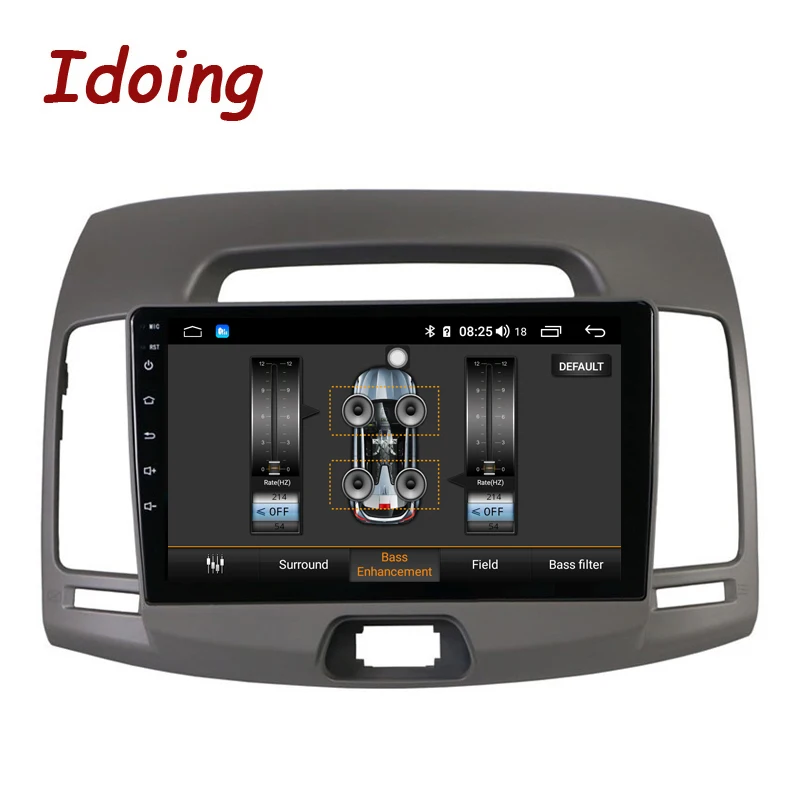Best Idoing 9"Car Radio Multimedia Android 8.1 Video Player Navigation GPS For Hyundai Elantra HD 2006-2010 4G+32G DSP 2.5D NO 2 DIN 3