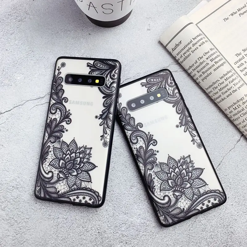 YBD кружевной чехол с цветами для samsung s8 s10 s9 Классический чехол для samsung A50 A70 s8 s9 s10 plus Lite S10E чехол