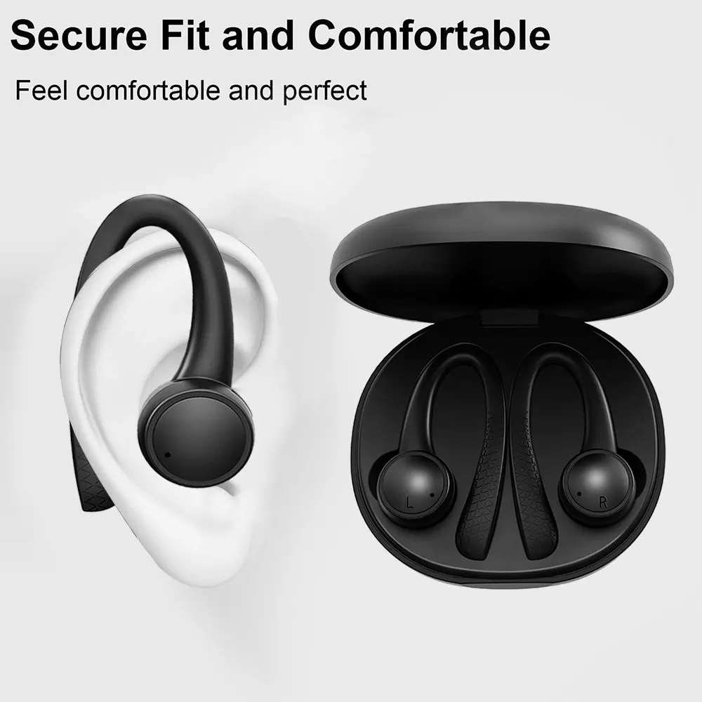 Bluetooth 5,0, бизнес гарнитура, спортивные наушники, водонепроницаемые, Автомобильная Bluetooth гарнитура Siri/Google NOW, один клик, вызов Siri