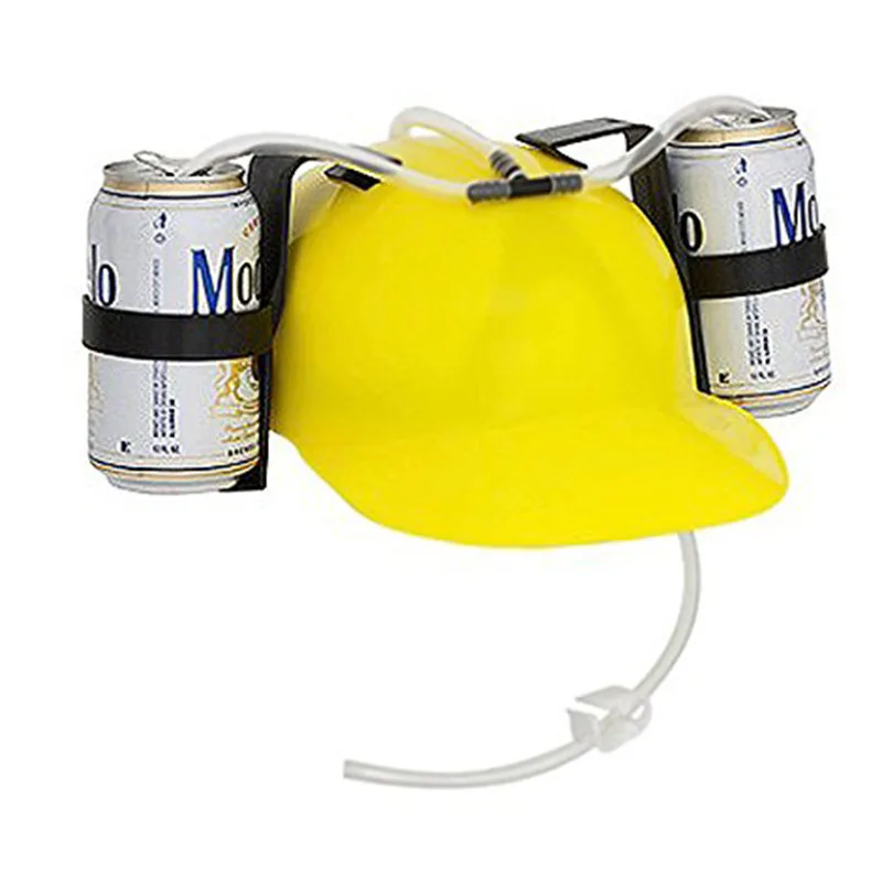 

Swimming Pool Beach Fun DIY Tools Beverage Helmet Lazy Drinking Helmet Beach Rest Drink Water Lazy Hat With Retail Packaging