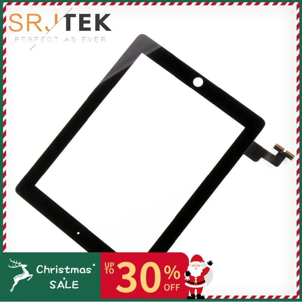 SRJTEK 9," Digitzer Для iPad 2 сенсорный экран A1395 A1396 A1397 сенсорный экран дигитайзер сенсор стеклянная панель Запчасти для планшетов