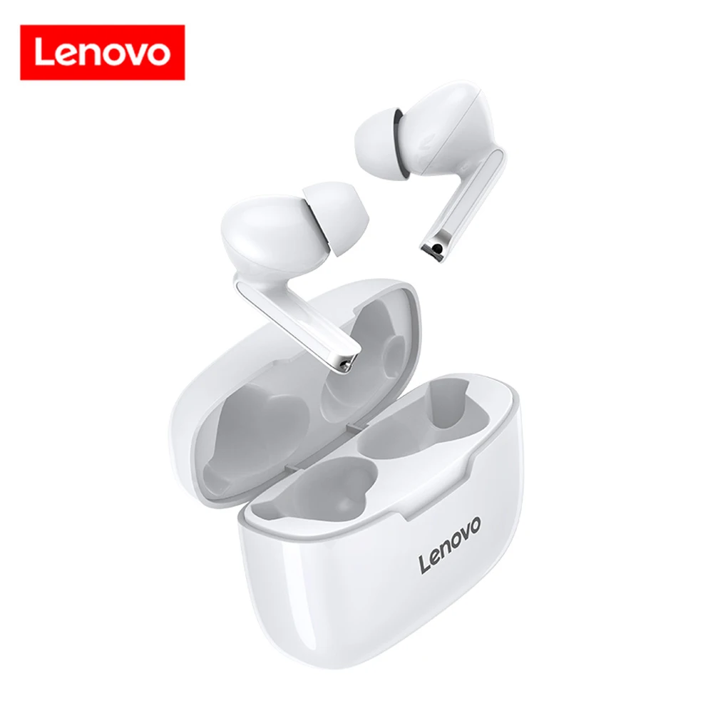  Наушники Lenovo XT90 TWS Bluetooth 5,0, настоящие беспроводные наушники, шумоподавление, сенсорное управление, Спортивная гарнитура с микрофоном 