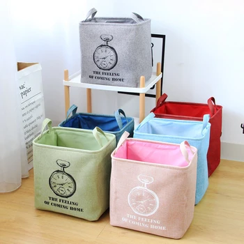 

2020 Laundry Basket Toy Storage bag Storage Box Large Bag Washing Dirty Clothes Big Basket Organizer Bin Handle