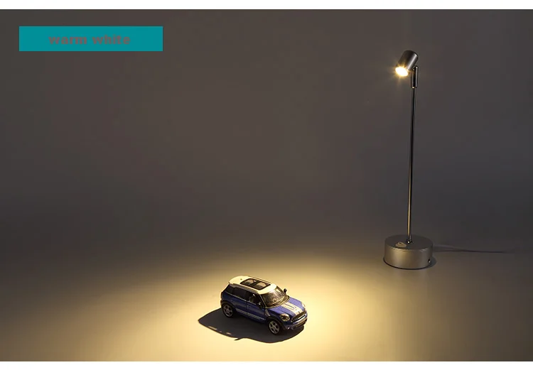 Indoor 1W LED Picture Light Table Stand Pole Lamp Spotlight With Base Jewelry/Phone Shop Cabinet Exhibition Silver/Black Shell wall hanging lights