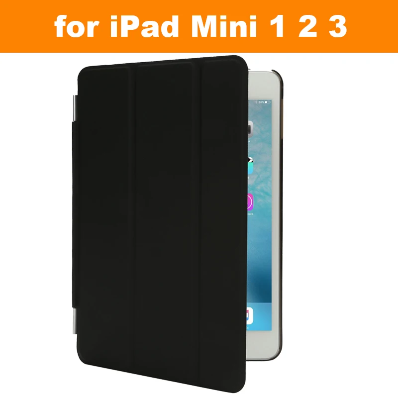 Смарт-чехол для iPad 9,7 на возраст 2, 3, 4, Флип Стенд кожаный чехол для iPad Air 3 iPad Air 2 1, Искусственная кожа для Pro 10,5 Pro9.7 для Mini 4 5 3 2 1 - Цвет: for iPad mini123