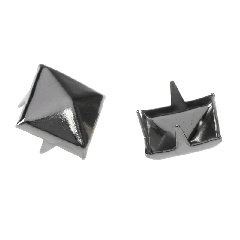 

50 Pyramid Square Nailhead Studs Spike Tacks --- Great for DIY Crafts