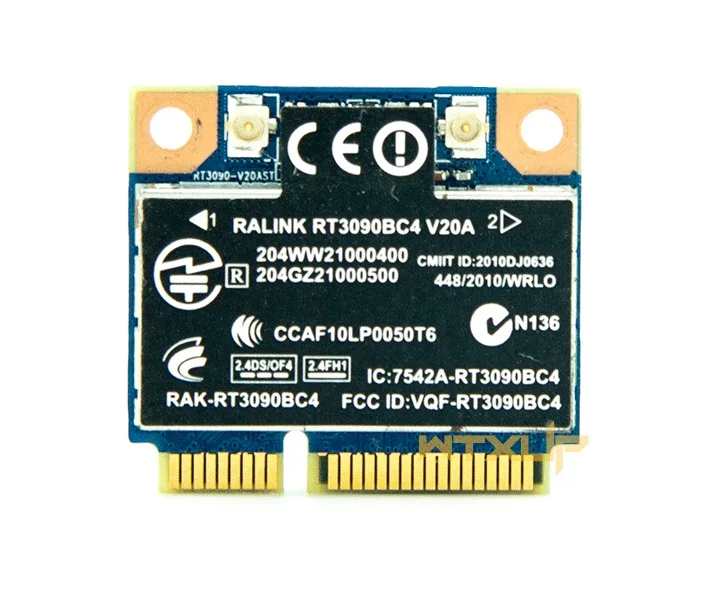 Ralink RT3090BC4 RT3090 802.11n 용 블루투스 3.0 하프 미니 카드, HP SPS 602992 001 ...