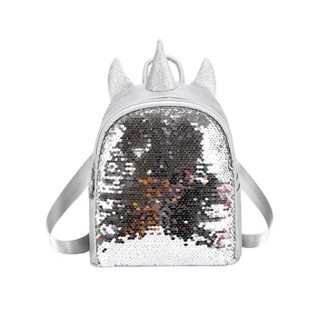 

1PC Fashion Creative Stylish Sequins Unicorn Gift Backpack for Teenagers Students