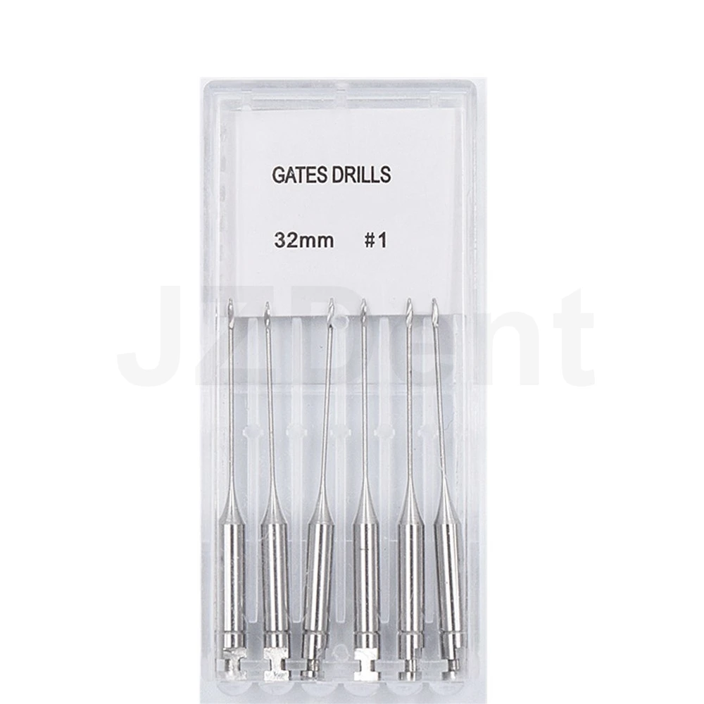 Dental Endodontic Gates Drills Rotary Endo Files 28mm 32mm Engine Use Stainless Steel Endo Files Root Canal Treatment Materials