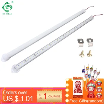 

30CM 50CM 12V Bar Strip Lights Cabinet LED Lamp Bookcase Cupboard wardrobe Armoire Study Kitchen Lamps Bedroom Indoor Lighting