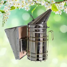 Высокое качество Пчеловодство коптильня из нержавеющей стали ручной пчелиный дым передатчик Комплект инструмент Apiculture опрыскиватель Прямая поставка JUL3