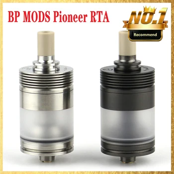

Original BP MODS Pioneer RTA 2ml/3.7ml Tank Hidden Airflow Control for Smooth Airflow Dual Airflow E-cig Vape Atomizer VS Zeus X