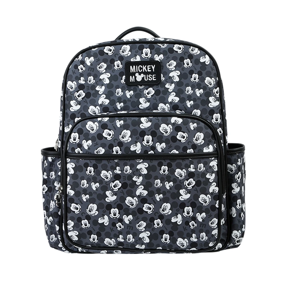 Mickey Disney USB сумка для детских подгузников Микки Минни дорожный рюкзак мумия Материнство подгузник коляска сумка многофункциональные сумки Органайзер коляска - Цвет: Mickey