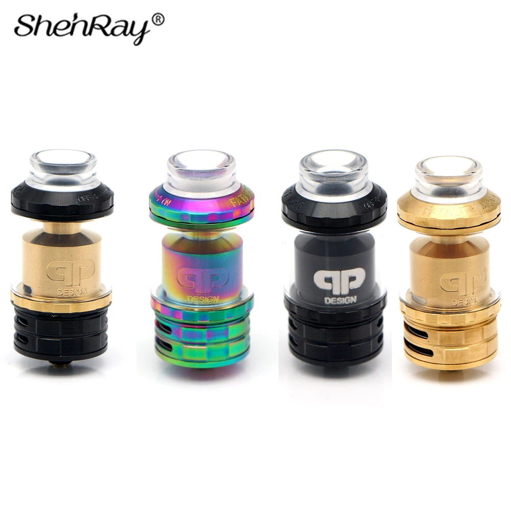 

Original shenray FTL M25 RTA 4ml / 5.5ml Capacity 25mm Vaporizer Tank For Electronic Cigarette Box Mod Hookah Vape Atomizer