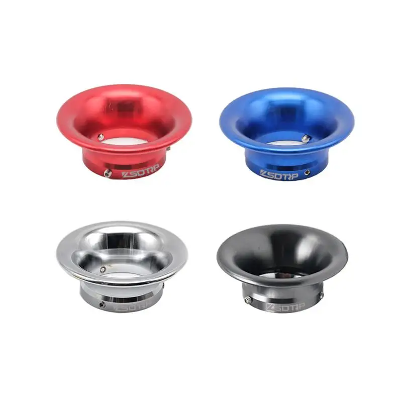 ZSDTRP Carburetor Motorcycle Carburetor Air Filter Cleaner 50mm Motorcycle Air Filter Wind Horn Cup Alloy Trumpet with Guaze For Keihin PWK21/24/26/28/30mm PE 28/30mm