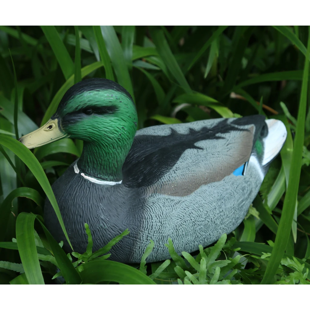 5 Types Lifelike Realistic Duck Figure Hunting Decoy Garden Pond Floating Statue Lawn Decoration True to Nature Animals
