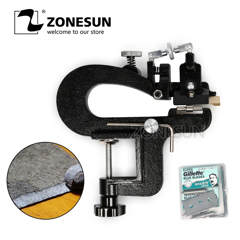 Manual leather skiver Leather Paring Machine Leather splitter+blades Manual leather skiver Leather Paring Machine Leather splitter+blades