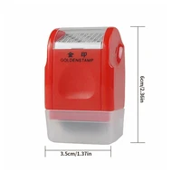 Roller Stamp Gibberish Stamp Privacy Guard Roller for ID Files Confidential Data Protection Personal Information Privacy