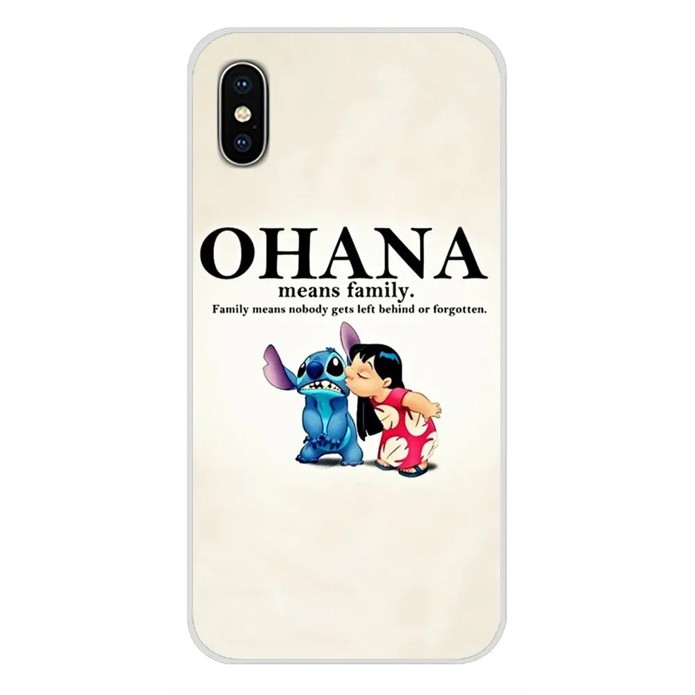 images 3 Аксессуары для телефона Чехлы «Ohana значит семья» с принтом "Лило и Стич: для samsung A10 A30 A40 A50 A60 A70 Galaxy S2 Note 2 3 большое ядро Prime - Цвет: images 3