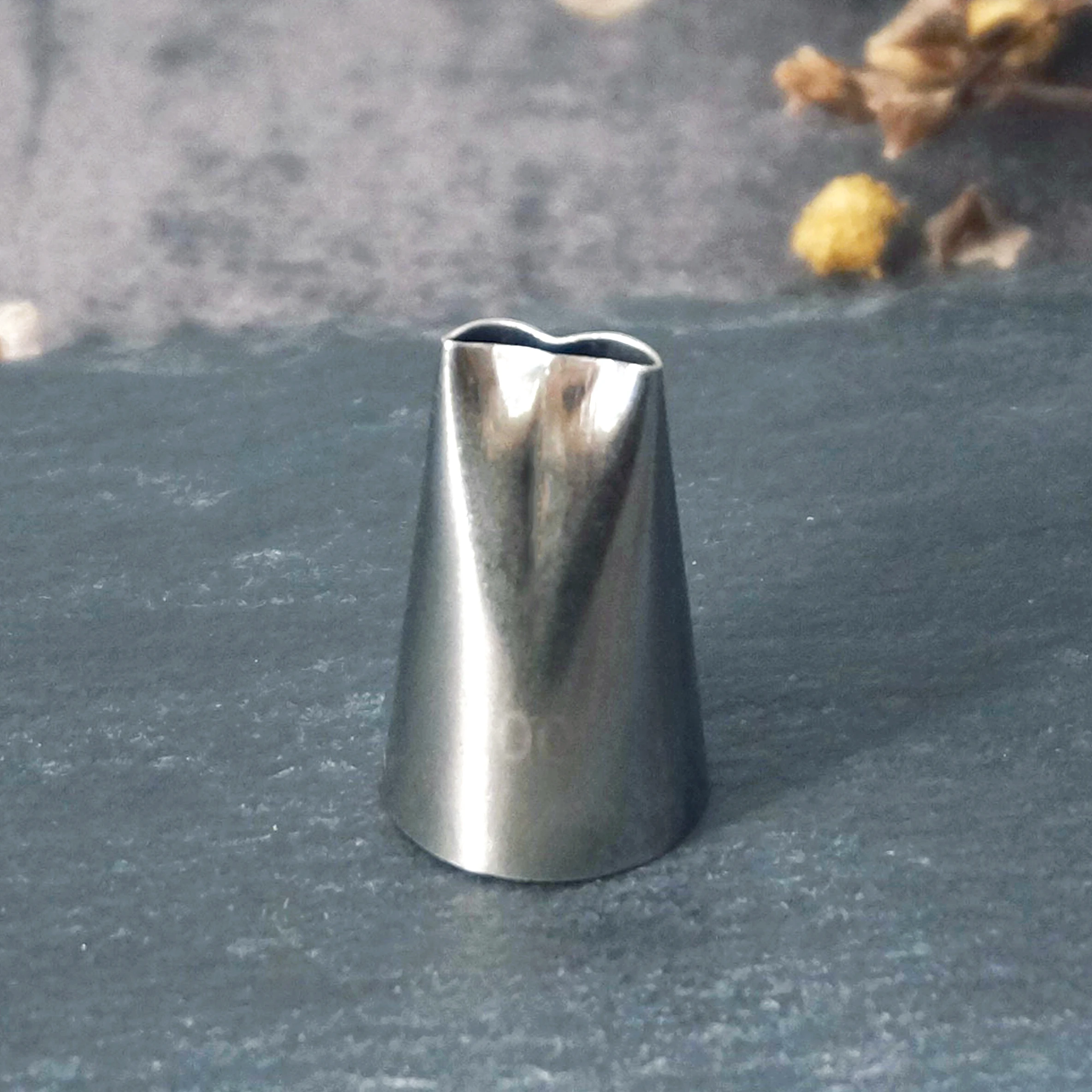 #100 프릴 팁 아이싱 파이핑 노즐, 케이크 접기 크림 장식 컵케익 패스트리 도구 스테인레스 스틸