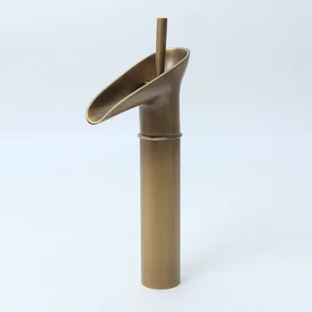 

Copper Continental for Hot and Cold Water Wash Basin Faucet Bidet Light Brass Waterfall Mixing M10 Antique Glass Luxury 10 0.9
