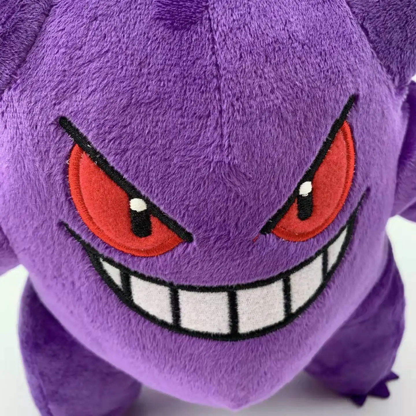 Pokemon anime personagem gengar roxo recheado macio brinquedo de