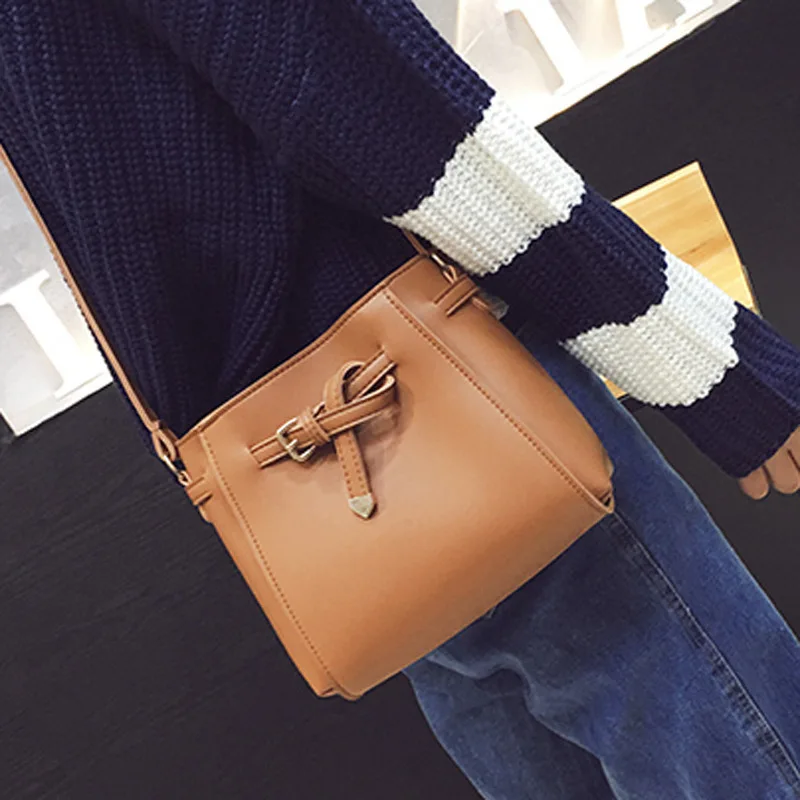 

Korean-style 2017 Spring And Summer New Style WOMEN'S Bag Simple Mini Small Bag Crossbody Bag Retro Buckle Square Sling Bag Fash