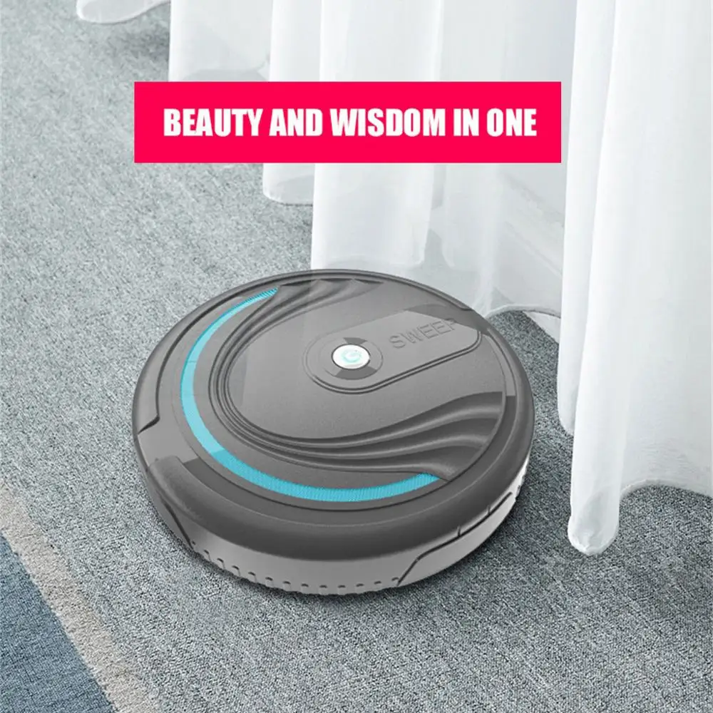 

Full Automatic Mini Vacuuming Robot aspiradora robot Household Appliance Charging Sweeper balais nettoyage sol robot cleaner CD