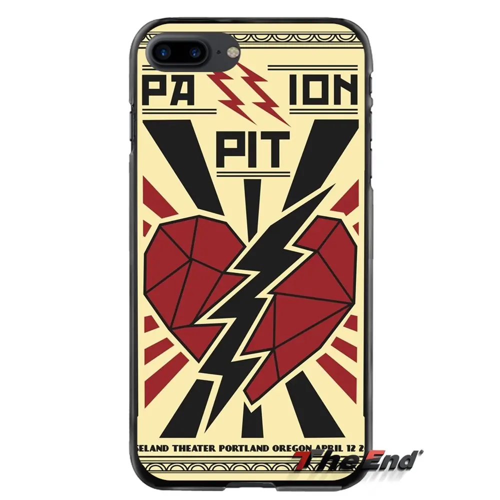 Аксессуары чехлы для телефонов Apple iPhone 4 4s 5 5S 5C SE 6 6S 7 8 Plus X iPod Touch 4 5 6 Passion Pit