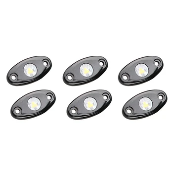 

LED Rock Light Kits Off-Road Vehicle Chassis Light Car Decoration Atmosphere Lamp(White)