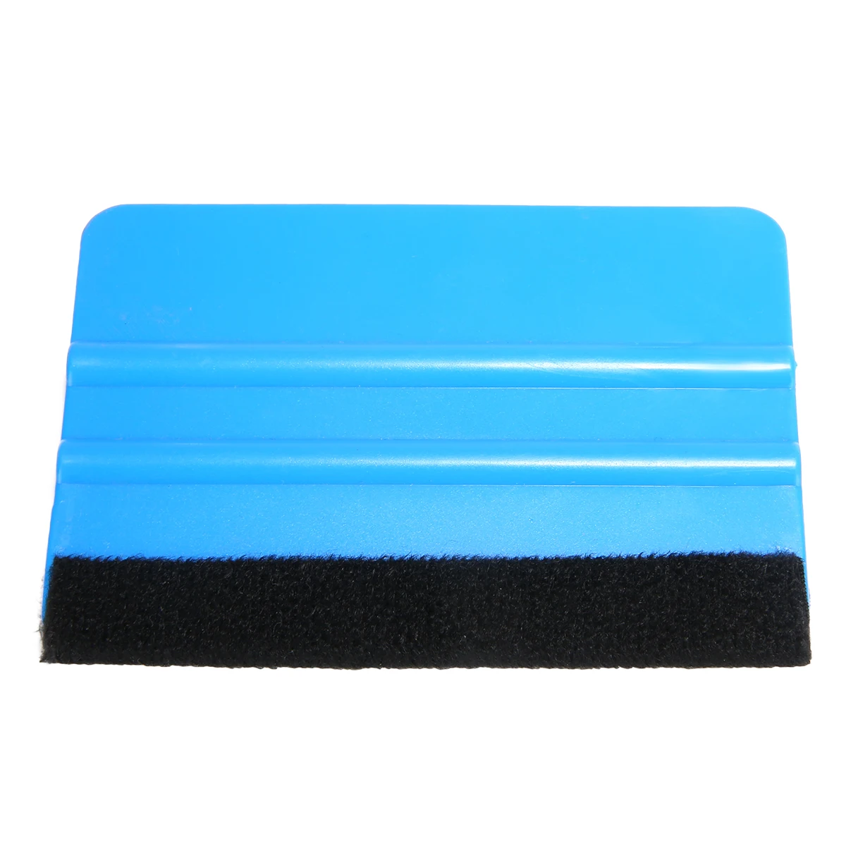 New Arrival 1pc 10x7.5cm Plastic Car Vinyl Squeegee Decal Wrap Application Tool Soft Felt Edge Scraper for Vinyl Applications