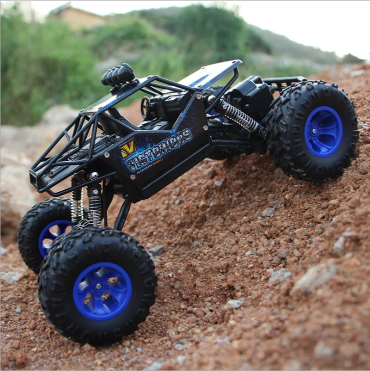 1/12 RC автомобиль 4WD альпинистский автомобиль 4x4 двойной привод двигателей Bigfoot автомобиль дистанционное управление Модель внедорожный автомобиль игрушки для мальчиков Детский подарок